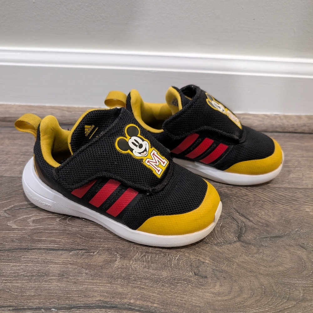 Adidas Toddler Size 8.5 Mickey Mouse Disney Sneakers Tennis Shoes Boy Girl